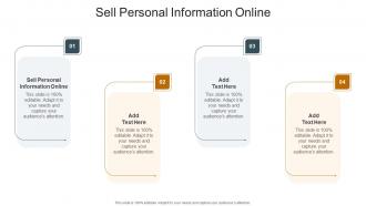 Sell Personal Information Online In Powerpoint And Google Slides Cpb