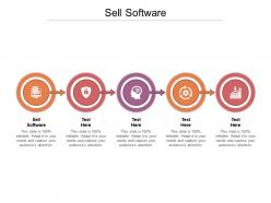 Sell software ppt powerpoint presentation portfolio infographics cpb