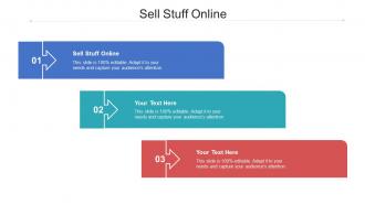 Sell stuff online ppt powerpoint presentation infographic template ideas cpb
