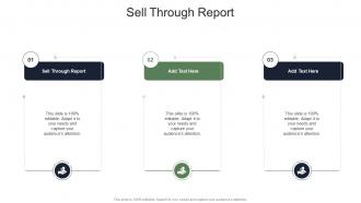 Sell Through Report In Powerpoint And Google Slides Cpb