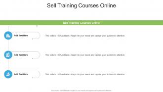 Sell Training Courses Online In Powerpoint And Google Slides Cpb