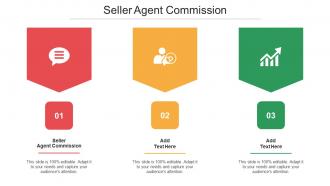 Seller Agent Commission Ppt Powerpoint Presentation Diagram Ppt Cpb