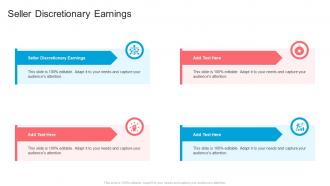 Seller Discretionary Earnings In Powerpoint And Google Slides Cpb