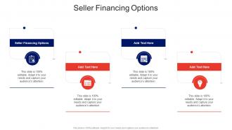 Seller Financing Options In Powerpoint And Google Slides Cpb