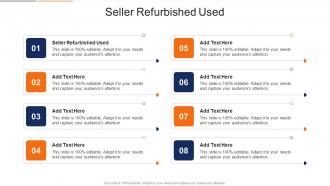Seller Refurbished Used In Powerpoint And Google Slides Cpb