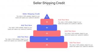 Seller Shipping Credit Ppt Powerpoint Presentation File Graphics Download Cpb