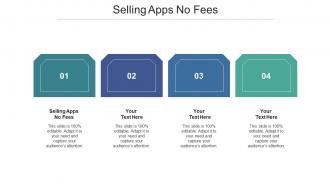 Selling apps no fees ppt powerpoint presentation layouts template cpb