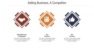 Selling business a competitor ppt powerpoint presentation outline ideas cpb