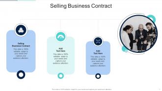 Selling Business Contract In Powerpoint And Google Slides Cpb