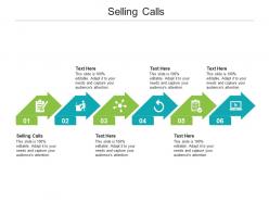 Selling calls ppt powerpoint presentation inspiration graphics design cpb