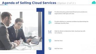 Selling cloud services to earn more revenue powerpoint presentation slides