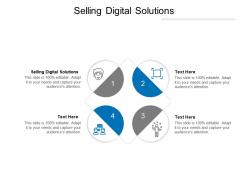 Selling digital solutions ppt powerpoint presentation slides mockup cpb