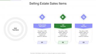 Selling Estate Sales Items In Powerpoint And Google Slides Cpb