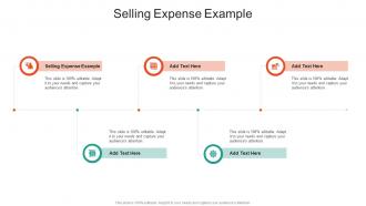 Selling Expense Example In Powerpoint And Google Slides Cpb