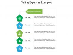 Selling expenses examples ppt powerpoint presentation inspiration slideshow cpb
