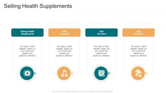 Selling Health Supplements In Powerpoint And Google Slides Cpb