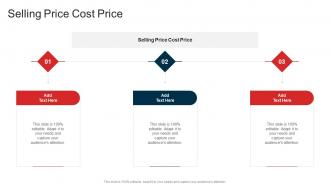 Selling Price Cost Price In Powerpoint And Google Slides Cpb