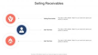 Selling Receivables In Powerpoint And Google Slides Cpb