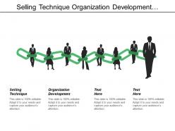 Selling technique organization development channel management performance management cpb