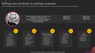 Selling Your Products To Existing Customer Driving Growth From Internal Operations
