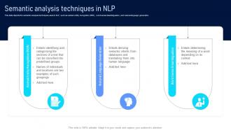 Semantic Analysis Techniques In NLP Natural Language Processing Applications IT