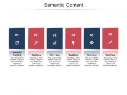 Semantic content ppt powerpoint presentation icon summary cpb