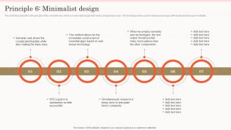 Semantic Search Principle 6 Minimalist Design Ppt Slides Background Image