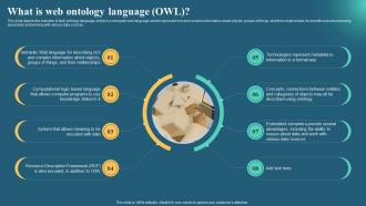Semantic Web Business Benefits It What Is Web Ontology Language Owl