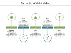 Semantic web modeling ppt powerpoint presentation file inspiration cpb