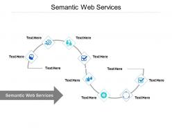 Semantic web services ppt powerpoint presentation layouts backgrounds cpb