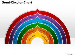 Semi Circular Chart Powerpoint Slides And Ppt Templates 0412