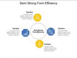Semi strong form efficiency ppt powerpoint presentation show visual aids cpb