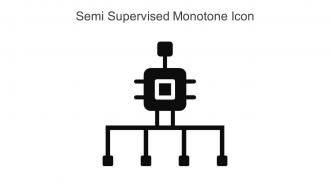 Semi Supervised Monotone Icon In Powerpoint Pptx Png And Editable Eps Format