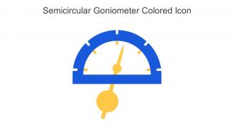 Semicircular Goniometer Colored Icon In Powerpoint Pptx Png And Editable Eps Format