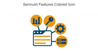 Semrush Features Colored Icon In Powerpoint Pptx Png And Editable Eps Format