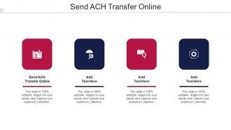 Send ACH Transfer Online Ppt PowerPoint Presentation Ideas Smartart Cpb