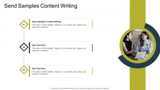 Send Samples Content Writing In Powerpoint And Google Slides Cpb