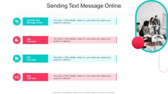Sending Text Message Online In Powerpoint And Google Slides Cpb