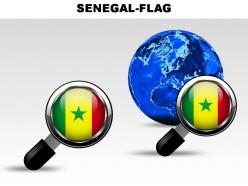 Senegal country powerpoint flags