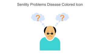 Senility Problems Disease Colored Icon In Powerpoint Pptx Png And Editable Eps Format