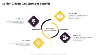 Senior Citizen Government Benefits In Powerpoint And Google Slides Cpb