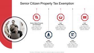Senior Citizen Property Tax Exemption In Powerpoint And Google Slides Cpb