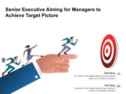 Senior Executive Aiming For Managers To Achieve Target Picture
