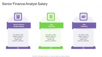 Senior Finance Analyst Salary In Powerpoint And Google Slides Cpb