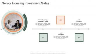 Senior Housing Investment Sales In Powerpoint And Google Slides Cpb