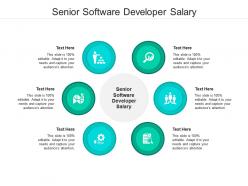Senior software developer salary ppt powerpoint presentation outline ideas cpb