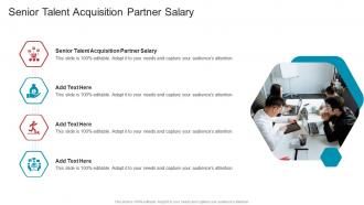Senior Talent Acquisition Partner Salary In Powerpoint And Google Slides Cpb