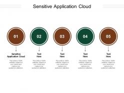 Sensitive application cloud ppt powerpoint presentation infographic template designs cpb