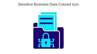 Sensitive Business Data Colored Icon In Powerpoint Pptx Png And Editable Eps Format