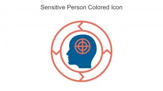 Sensitive Person Colored Icon In Powerpoint Pptx Png And Editable Eps Format